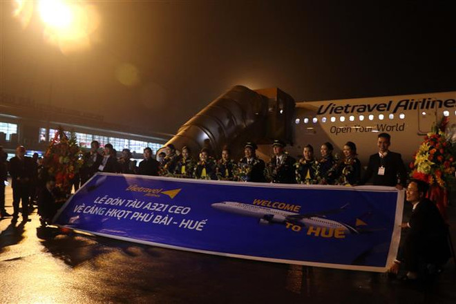 Vietravel Airlines飞机首次抵达富牌机场 ảnh 2 Vietravel Airlines飞机首次抵达富牌机场 ảnh 2