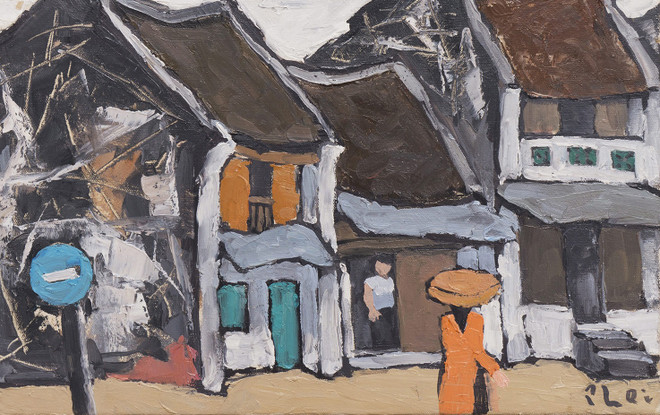 越南著名画家裴春派的50多幅画作首次公开展出 ảnh 1 越南著名画家裴春派的50多幅画作首次公开展出 ảnh 1