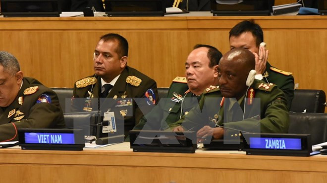 越南出席联合国维和国防军司令会议 ảnh 1