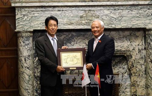 国会副主席汪周刘会见日本国会众议院议长和参议院副议长举行会谈 ảnh 3 国会副主席汪周刘会见日本国会众议院议长和参议院副议长举行会谈 ảnh 3