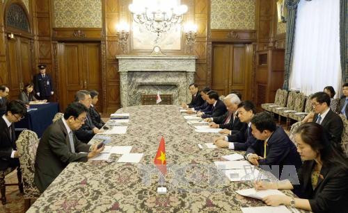 国会副主席汪周刘会见日本国会众议院议长和参议院副议长举行会谈 ảnh 2 国会副主席汪周刘会见日本国会众议院议长和参议院副议长举行会谈 ảnh 2