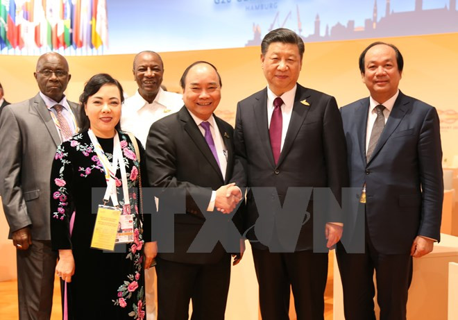 阮春福与各国和国际组织领导举行双边会晤 ảnh 4 阮春福与各国和国际组织领导举行双边会晤 ảnh 4