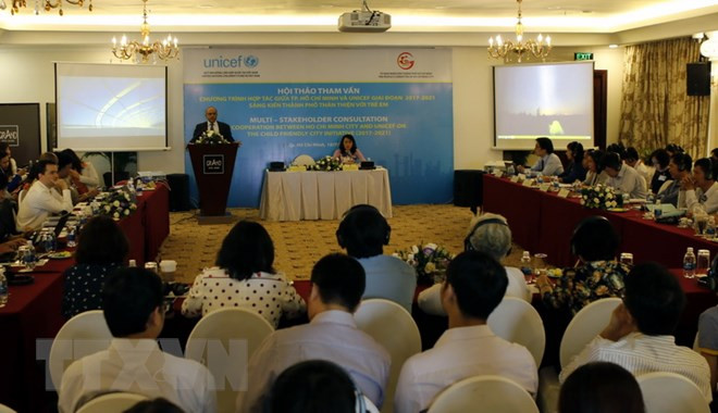 联合国儿童基金会协助胡志明市建设“儿童友好城市” ảnh 1 联合国儿童基金会协助胡志明市建设“儿童友好城市” ảnh 1