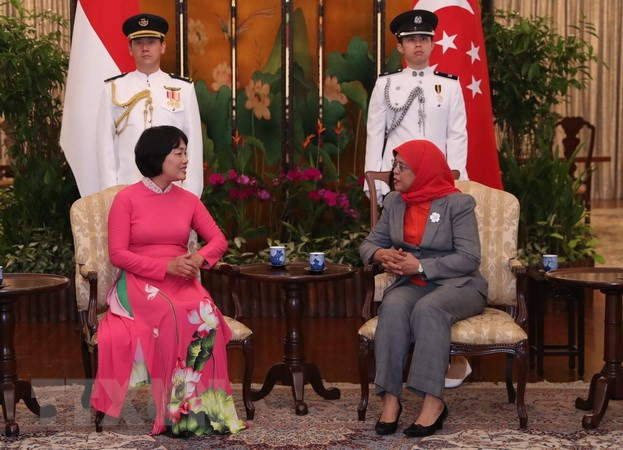 大力推动越新两国多方面合作关系迈上新台阶 ảnh 2 大力推动越新两国多方面合作关系迈上新台阶 ảnh 2