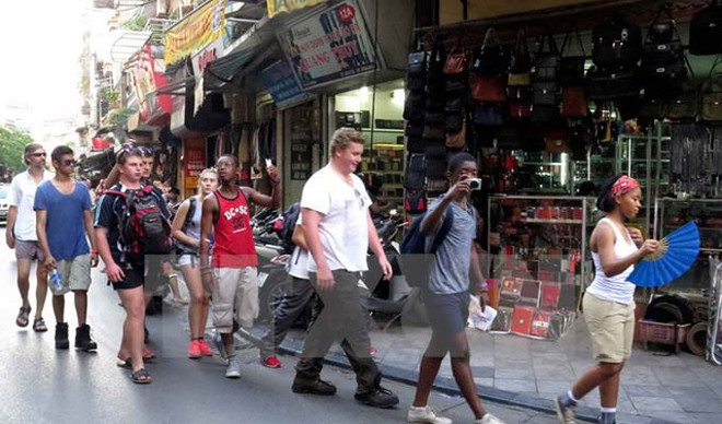 2018年河内力争吸引国际游客550万人次 ảnh 1 2018年河内力争吸引国际游客550万人次 ảnh 1