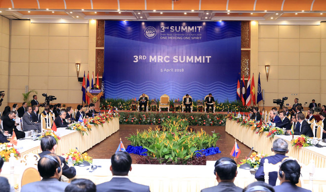 越南政府总理阮春福出席湄公河委员会第三届峰会 ảnh 1 越南政府总理阮春福出席湄公河委员会第三届峰会 ảnh 1