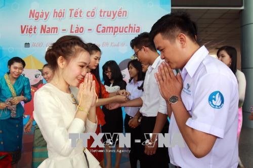 柬老越传统节日活动热闹亮相胡志明市 ảnh 2 柬老越传统节日活动热闹亮相胡志明市 ảnh 2