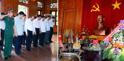 阮春福总理走访慰问越南人民军第四军区干部战士 ảnh 3 阮春福总理走访慰问越南人民军第四军区干部战士 ảnh 3