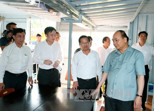 阮春福副总理中部调研：广义省要注重加大对农业经济的投入 ảnh 2