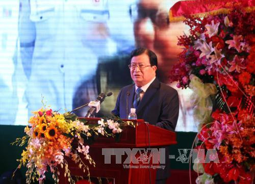 越苏石油联营公司成立35周年暨第一吨原油开钻30周年纪念仪式 ảnh 3 越苏石油联营公司成立35周年暨第一吨原油开钻30周年纪念仪式 ảnh 3