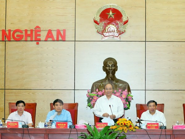 阮春福总理:乂安省应着力更新思维方式 谋划经济社会发展 ảnh 1 阮春福总理:乂安省应着力更新思维方式 谋划经济社会发展 ảnh 1