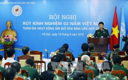 越南积极参加联合国维和行动 ảnh 1 越南积极参加联合国维和行动 ảnh 1