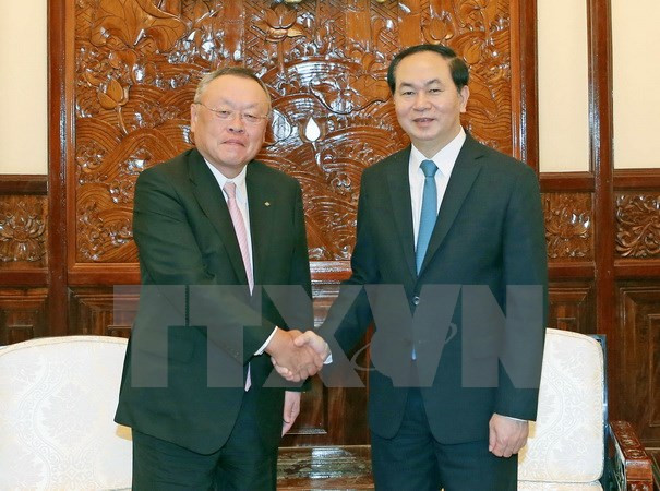 国家主席陈大光:越日合作潜力巨大 ảnh 1 国家主席陈大光:越日合作潜力巨大 ảnh 1