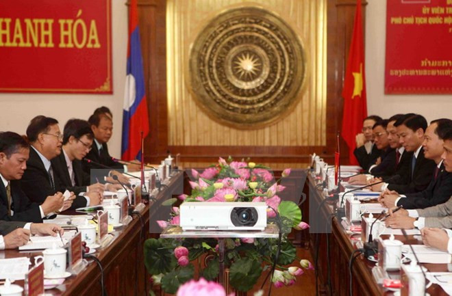 老挝国会副主席宋潘•平坎米访问清化省 ảnh 1 老挝国会副主席宋潘•平坎米访问清化省 ảnh 1