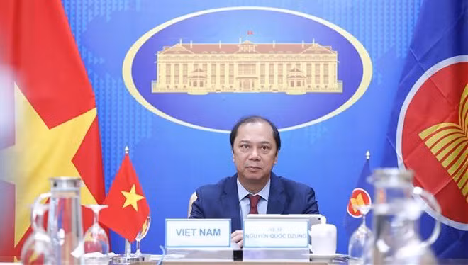 第25次东盟-韩国副外长级年度对话会以视频方式举行 ảnh 1