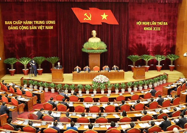越共十三届三中全会第四天新闻公报 ảnh 1 越共十三届三中全会第四天新闻公报 ảnh 1