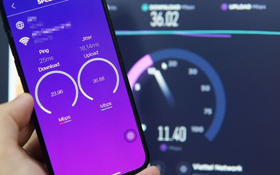 越南手机网速跃升10位 排名第56 ảnh 1