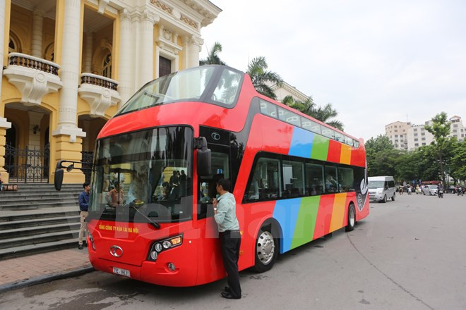 河内双层观光巴士试运行 ảnh 2 河内双层观光巴士试运行 ảnh 2