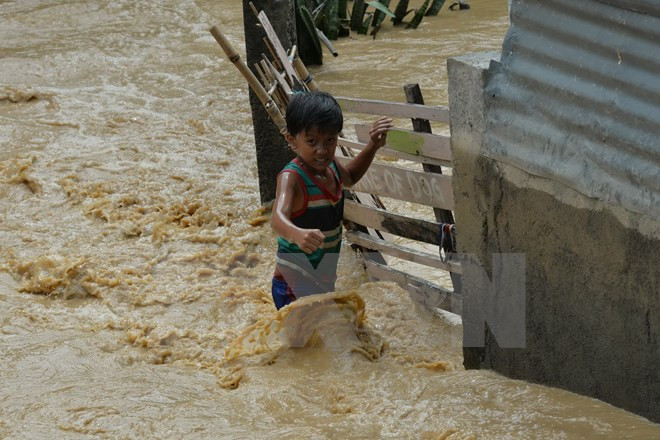 超强台风“巨爵”侵袭菲律宾致使22人死亡农业严重受损 ảnh 1