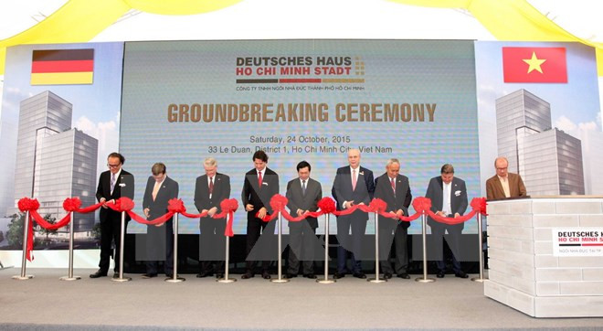 胡志明市“德国屋”动工兴建仪式在胡志明市举行 ảnh 1 胡志明市“德国屋”动工兴建仪式在胡志明市举行 ảnh 1
