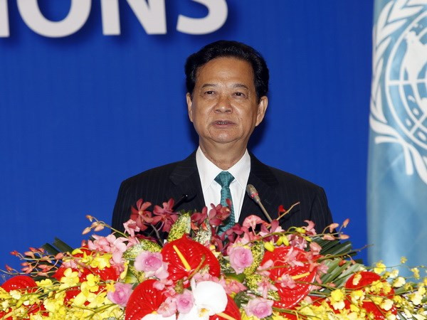 阮晋勇总理：越南愿积极参加联合国各项活动 ảnh 1