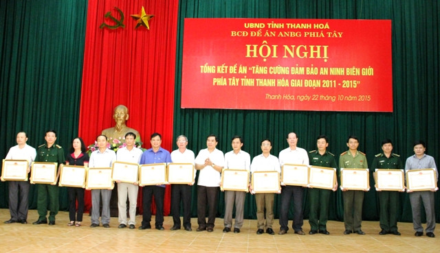 越南清化省加强边境地区安全保障 ảnh 1