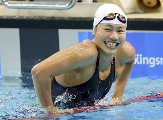 2015年越南国家游泳锦标赛：阮氏映圆共摘下16枚金牌 ảnh 1