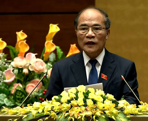 越南第十三届国会第十次会议公报(第一号) ảnh 1 越南第十三届国会第十次会议公报(第一号) ảnh 1