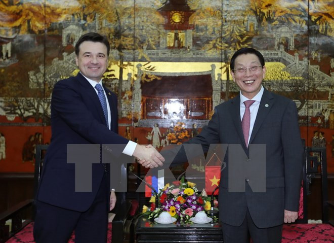 进一步加强越南河内市与俄罗斯莫斯科州多领域的合作 ảnh 1 进一步加强越南河内市与俄罗斯莫斯科州多领域的合作 ảnh 1