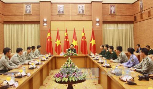 越中加强防务合作关系 ảnh 1 越中加强防务合作关系 ảnh 1