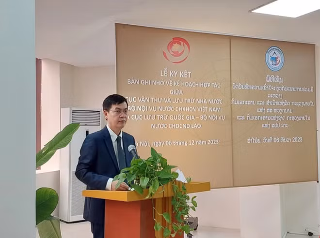 越南与老挝加强在文书档案领域的合作 ảnh 2
