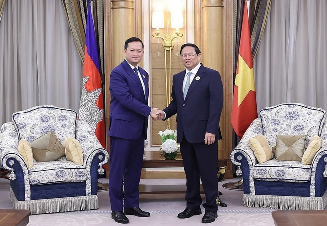 柬埔寨驻越大使阮辉曾:柬埔寨首相洪玛奈访越之行推动越柬关系迈上新高度 ảnh 2 柬埔寨驻越大使阮辉曾:柬埔寨首相洪玛奈访越之行推动越柬关系迈上新高度 ảnh 2