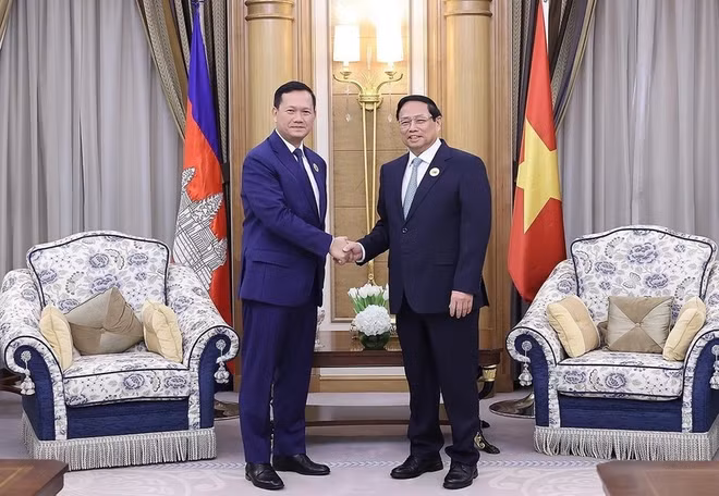 柬埔寨驻越大使阮辉曾:柬埔寨首相洪玛奈访越之行推动越柬关系迈上新高度 ảnh 2 柬埔寨驻越大使阮辉曾:柬埔寨首相洪玛奈访越之行推动越柬关系迈上新高度 ảnh 2