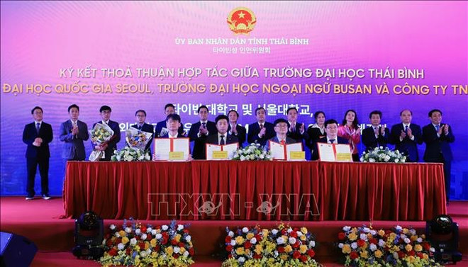 越南太平省日益吸引更多韩国企业前来投资 ảnh 1 越南太平省日益吸引更多韩国企业前来投资 ảnh 1