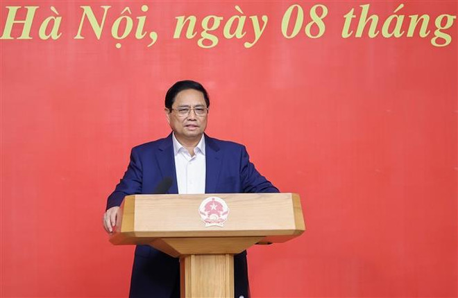 越南政府总理范明政主持召开越共第十四届全国代表大会经济社会小组会议 ảnh 2 越南政府总理范明政主持召开越共第十四届全国代表大会经济社会小组会议 ảnh 2