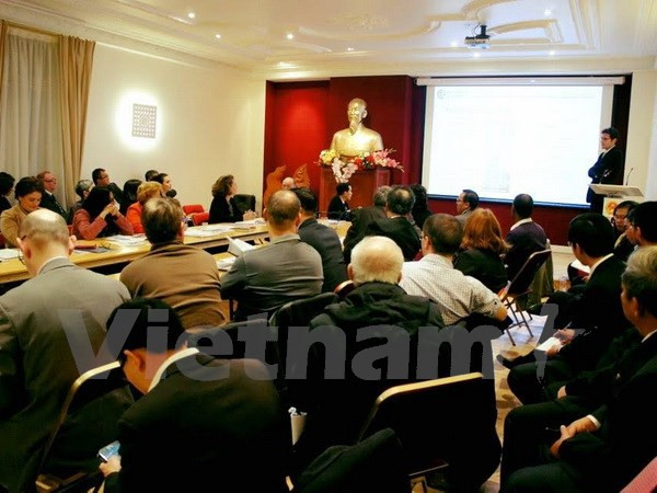 越南九龙江三角洲与法国经济合作促进座谈会在法举行 ảnh 1 越南九龙江三角洲与法国经济合作促进座谈会在法举行 ảnh 1