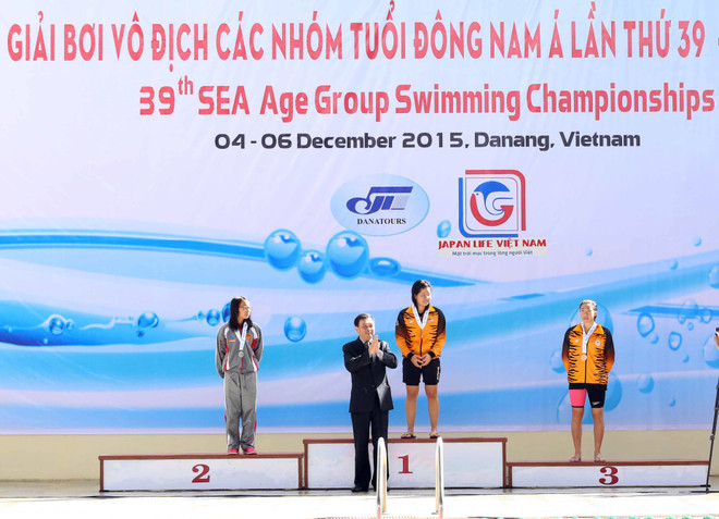 第39次东南亚青少年各年龄组游泳锦标赛落下帷幕 ảnh 1