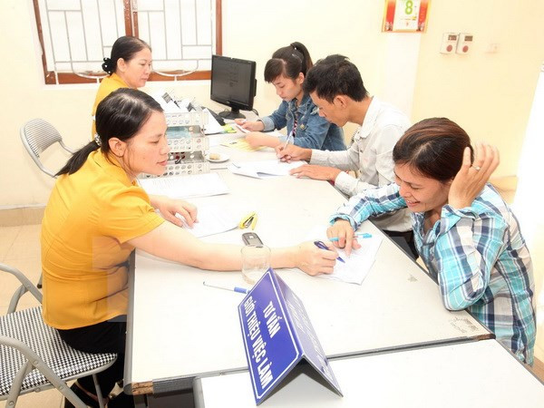 泰国为越南劳工签发劳工证 ảnh 1