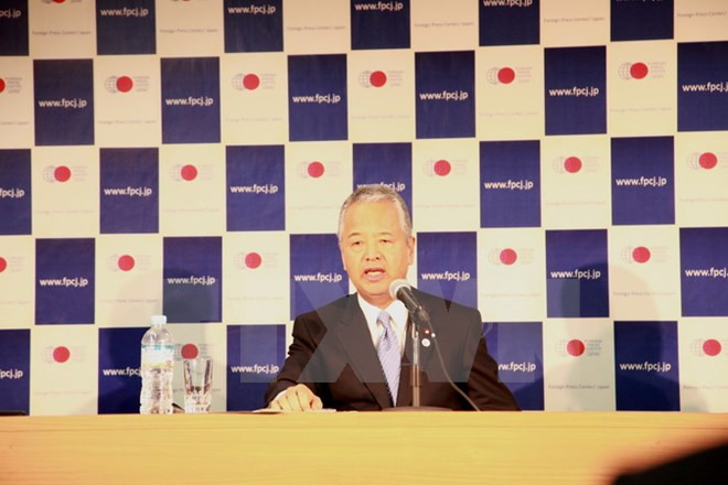 日本经济财政大臣甘利明:越南已选择主动参加制定全球贸易新规则 ảnh 1 日本经济财政大臣甘利明:越南已选择主动参加制定全球贸易新规则 ảnh 1