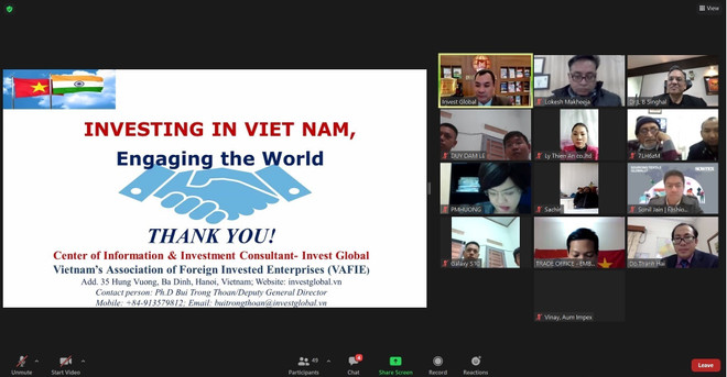 越南与印度促进纺织品服装业的合作 ảnh 1