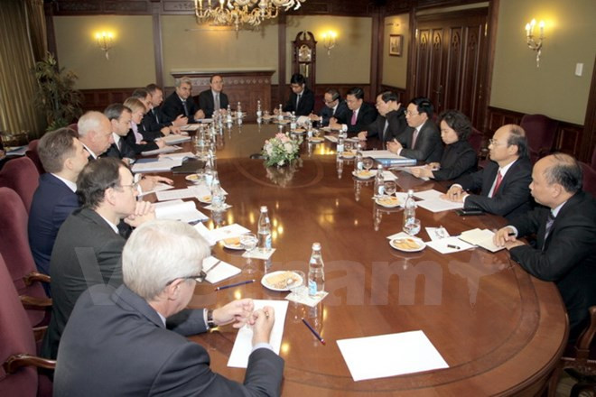 越俄全面战略伙伴关系呈活跃发展势头 ảnh 1