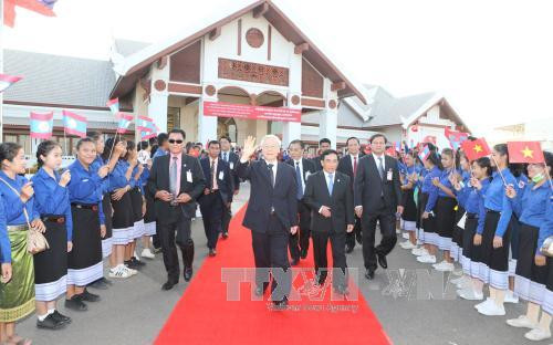 在越老特殊关系史上留下深深的烙印 ảnh 1 在越老特殊关系史上留下深深的烙印 ảnh 1