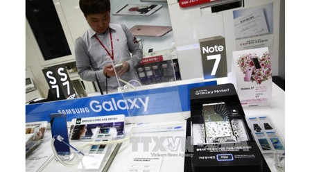 首次在越南举行的韩国商品展销会 ảnh 1 首次在越南举行的韩国商品展销会 ảnh 1