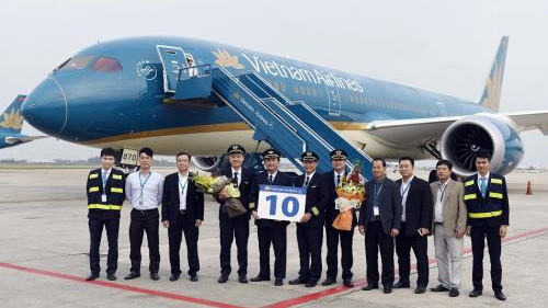 越南航空公司接收第10架波音787-9梦幻客机 ảnh 1 越南航空公司接收第10架波音787-9梦幻客机 ảnh 1