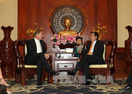 胡志明市与德国莱比锡市加强合作 ảnh 1 胡志明市与德国莱比锡市加强合作 ảnh 1