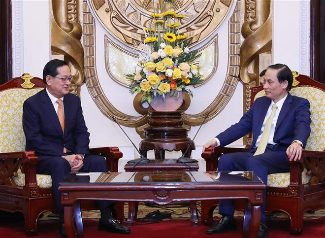 越柬陆地边境口岸混合工作组第一轮会议在河内召开 ảnh 2 越柬陆地边境口岸混合工作组第一轮会议在河内召开 ảnh 2