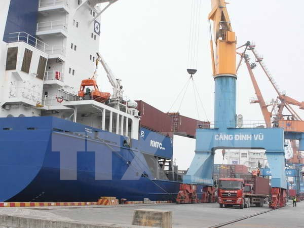 越南全国港口货物吞吐量同比增长13% ảnh 1 越南全国港口货物吞吐量同比增长13% ảnh 1