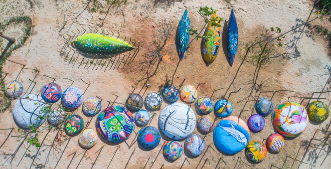 越南“独一无二”的美术街 ảnh 1 越南“独一无二”的美术街 ảnh 1