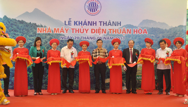 河江省顺和水电站正式落成 ảnh 1