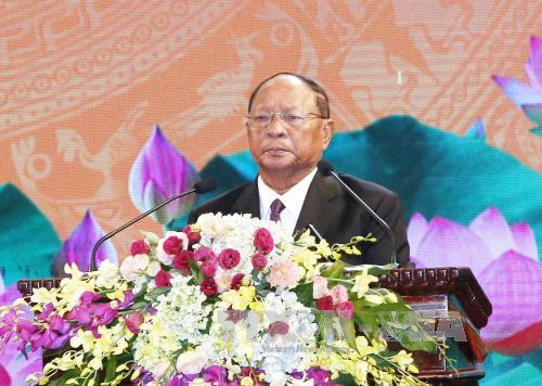 越南与柬埔寨建立外交关系50周年纪念大会在河内举行 ảnh 3 越南与柬埔寨建立外交关系50周年纪念大会在河内举行 ảnh 3